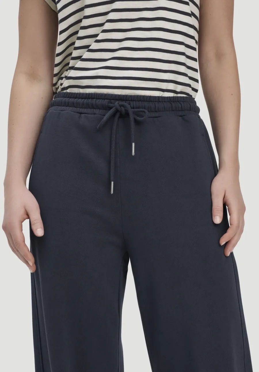 Sweathose Wide Leg Relaxed aus Bio-Baumwolle von hessnatur