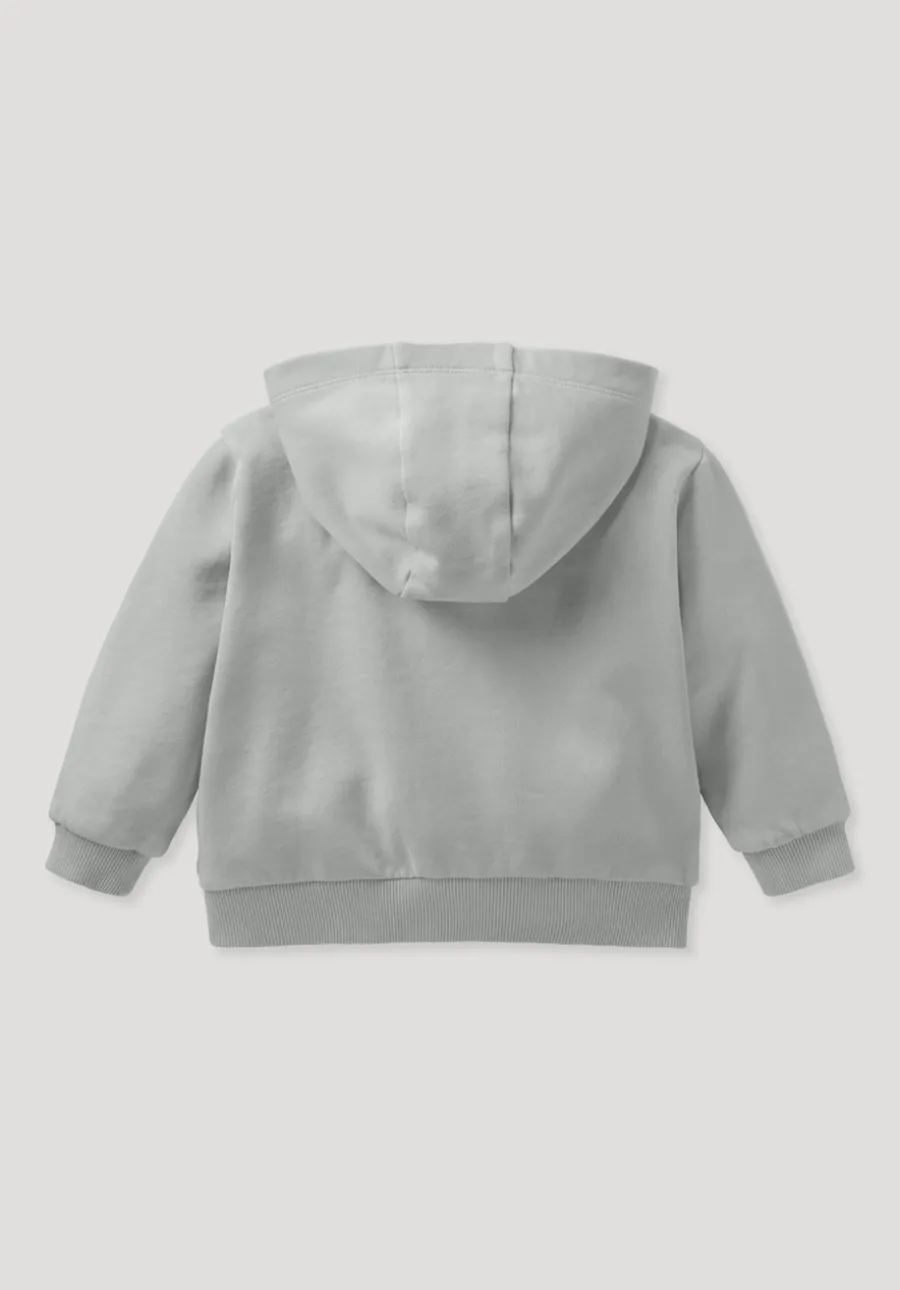 Sweatshirt Jacke GARMENT DYE aus reiner Bio-Baumwolle von hessnatur