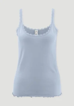 Tanktop COTTON FEEL LACE aus Bio-Baumwolle von hessnatur