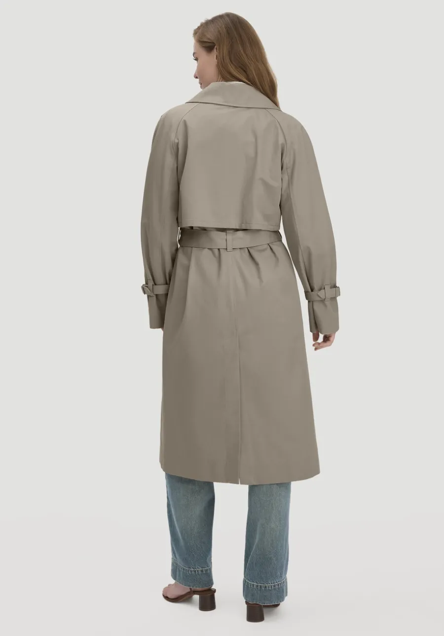 Trenchcoat Relaxed NATURE SHELL aus reiner Bio-Baumwolle von hessnatur