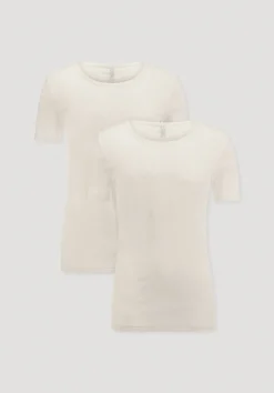 T-Shirt im 2er-Pack PURE NATURE aus reiner Bio-Baumwolle von hessnatur