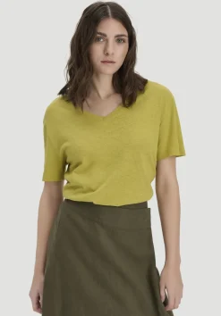 T-Shirt Oversize aus Leinen und Bio-Baumwolle von hessnatur