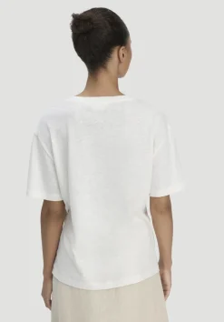 T-Shirt Oversize aus Leinen und Bio-Baumwolle von hessnatur