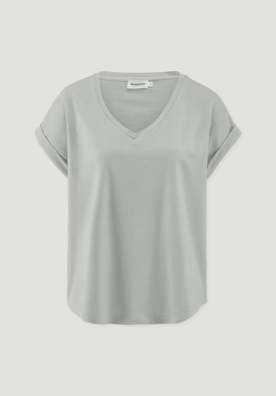 T-Shirt Oversize aus reiner Bio-Baumwolle von hessnatur