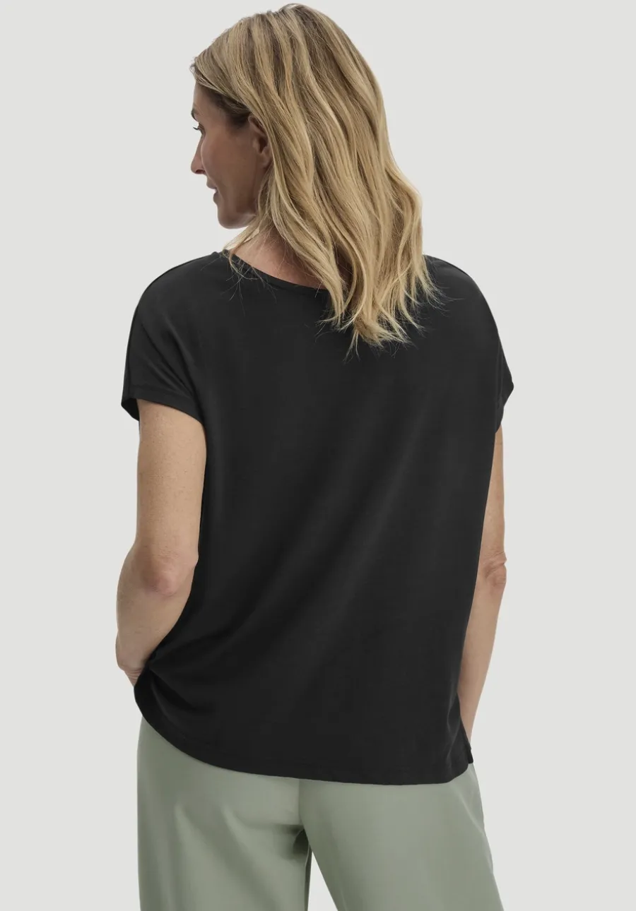 T-Shirt Oversize aus TENCEL™ Lyocell mit Bio-Baumwolle von hessnatur