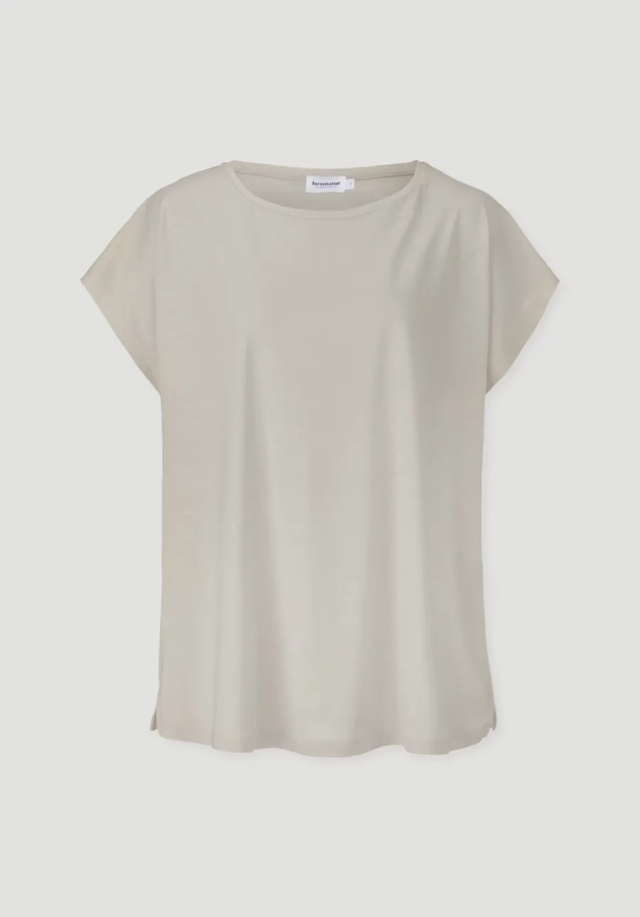 T-Shirt Oversize aus TENCEL™ Lyocell mit Bio-Baumwolle von hessnatur