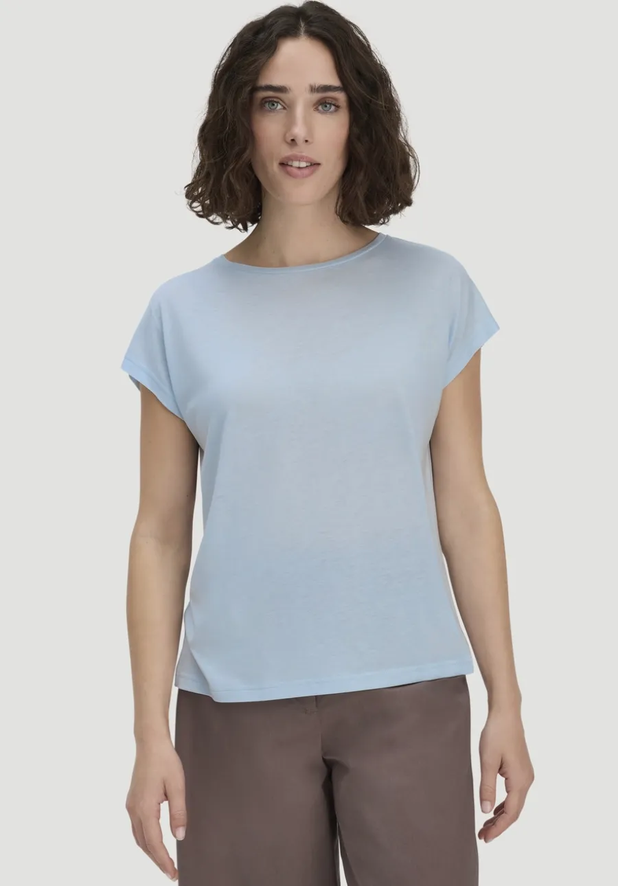 T-Shirt Oversize aus TENCEL™ Lyocell mit Bio-Baumwolle von hessnatur