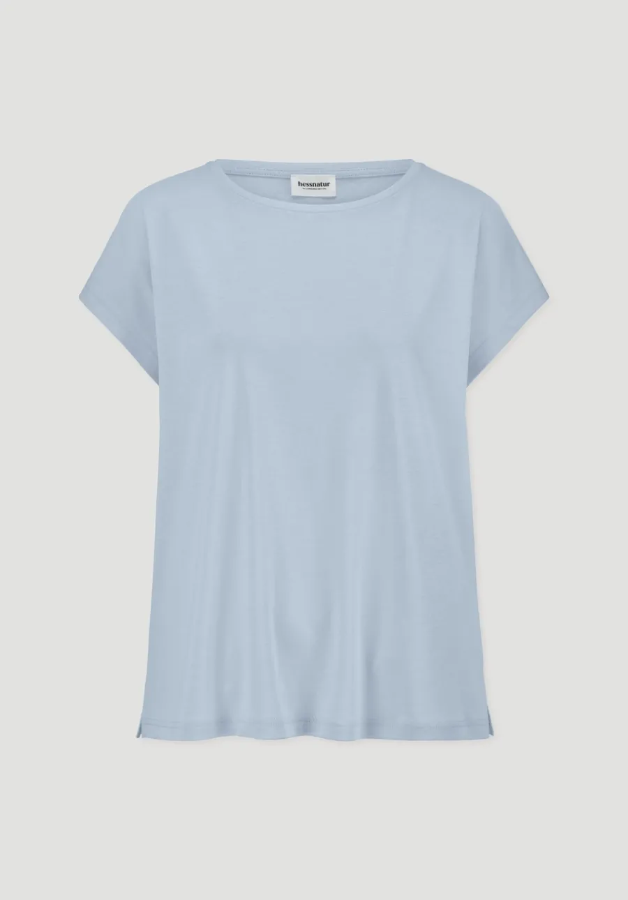 T-Shirt Oversize aus TENCEL™ Lyocell mit Bio-Baumwolle von hessnatur
