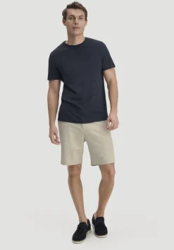 T-Shirt Regular aus Leinen und Bio-Baumwolle von hessnatur