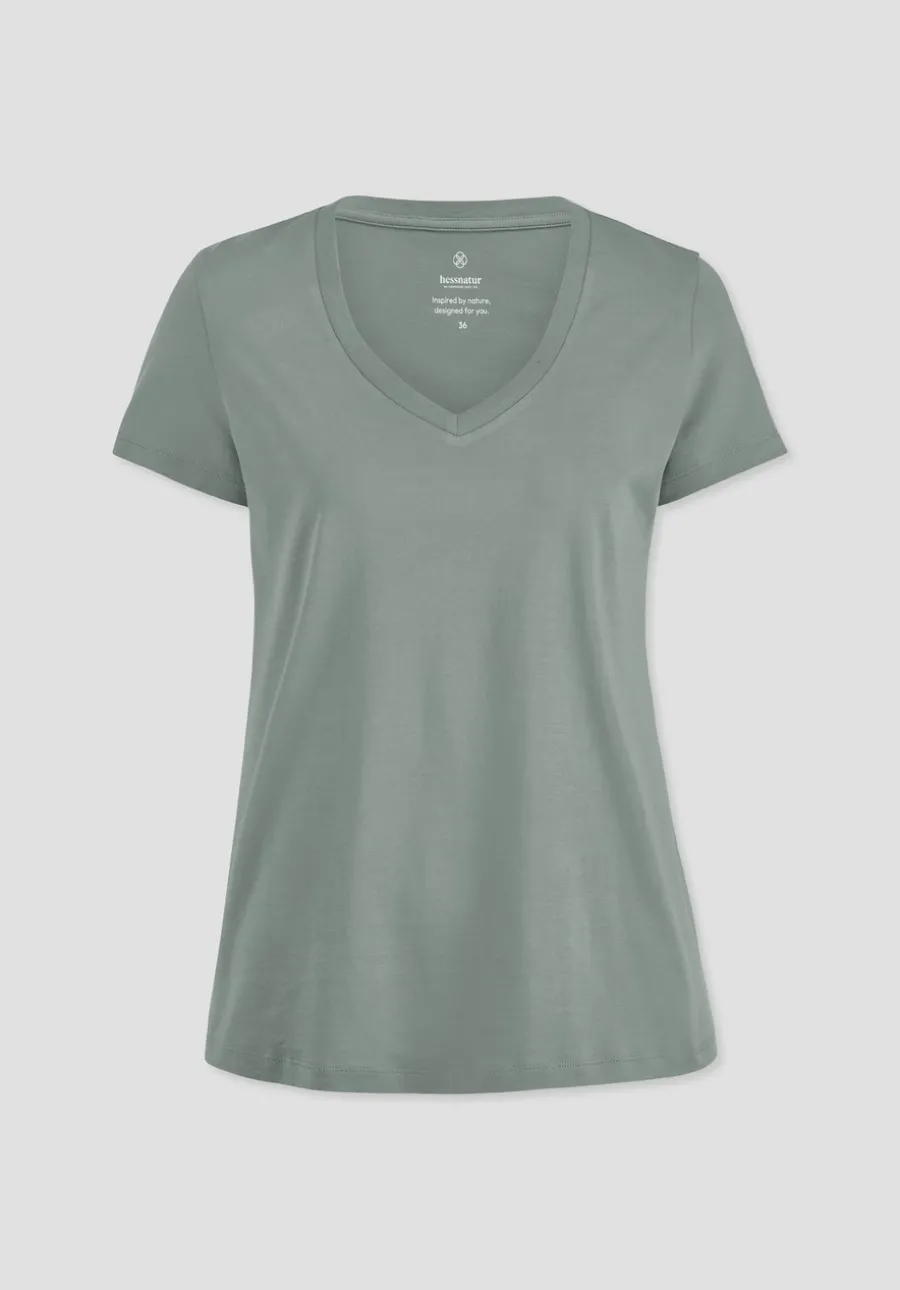 T-Shirt Regular aus Regenerative Organic Cotton (ROC) von hessnatur