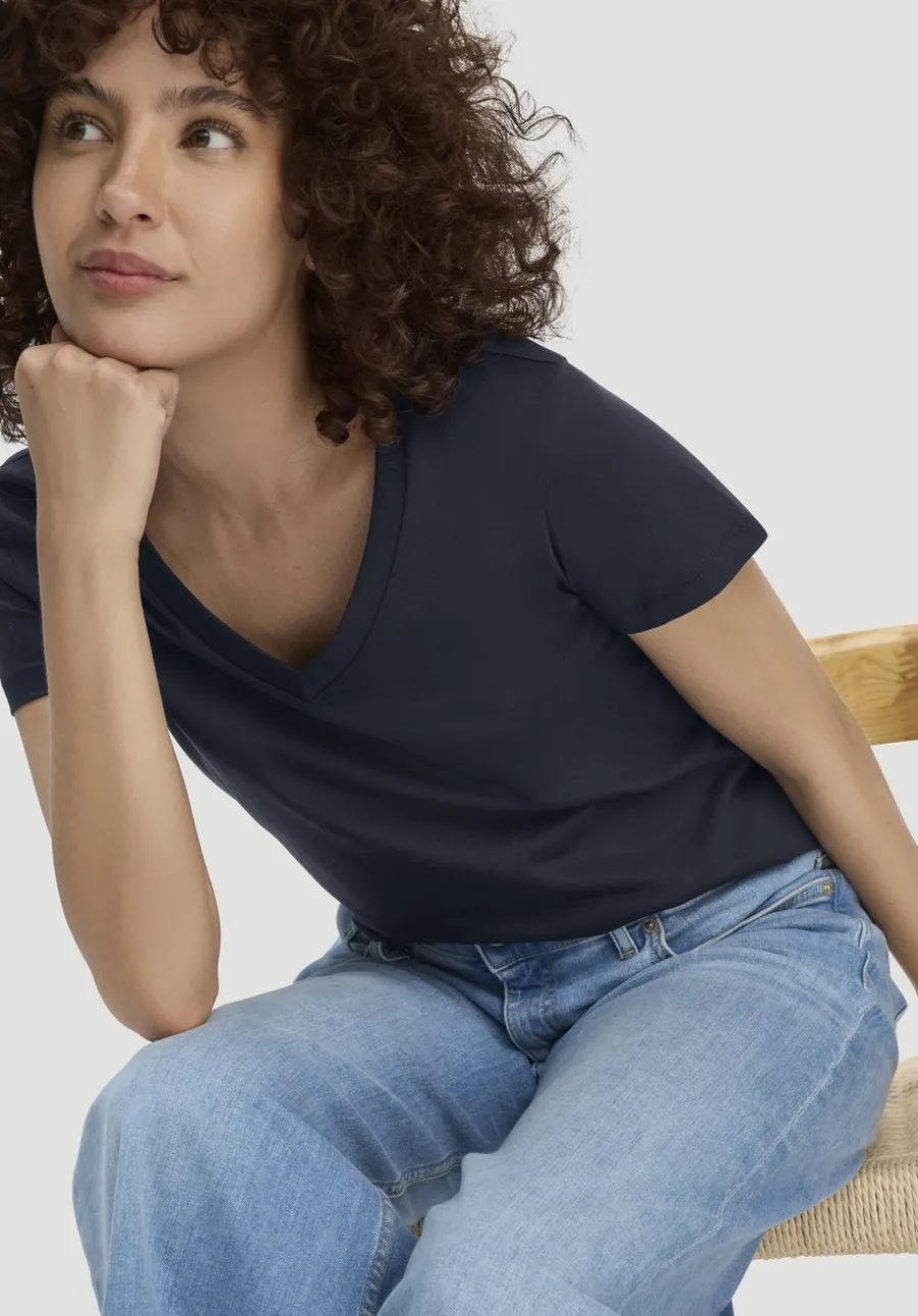 T-Shirt Regular aus Regenerative Organic Cotton (ROC) von hessnatur