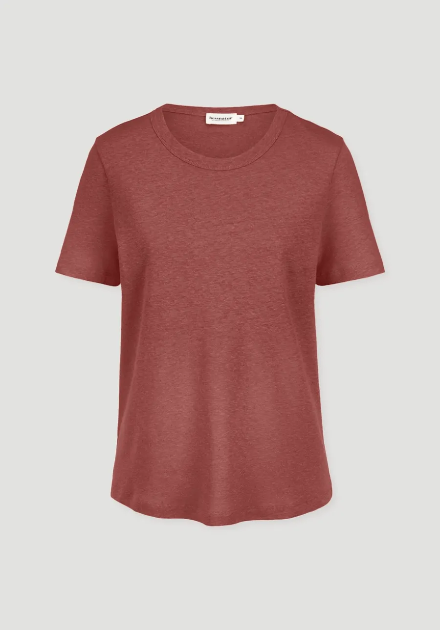 T-Shirt Relaxed aus Leinen und Bio-Baumwolle von hessnatur
