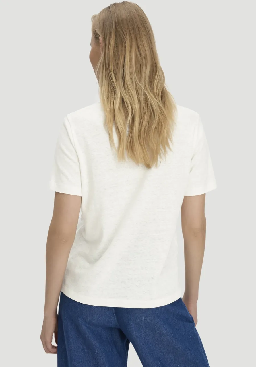 T-Shirt Relaxed aus Leinen und Bio-Baumwolle von hessnatur