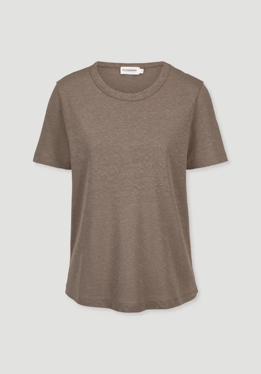T-Shirt Relaxed aus Leinen und Bio-Baumwolle von hessnatur