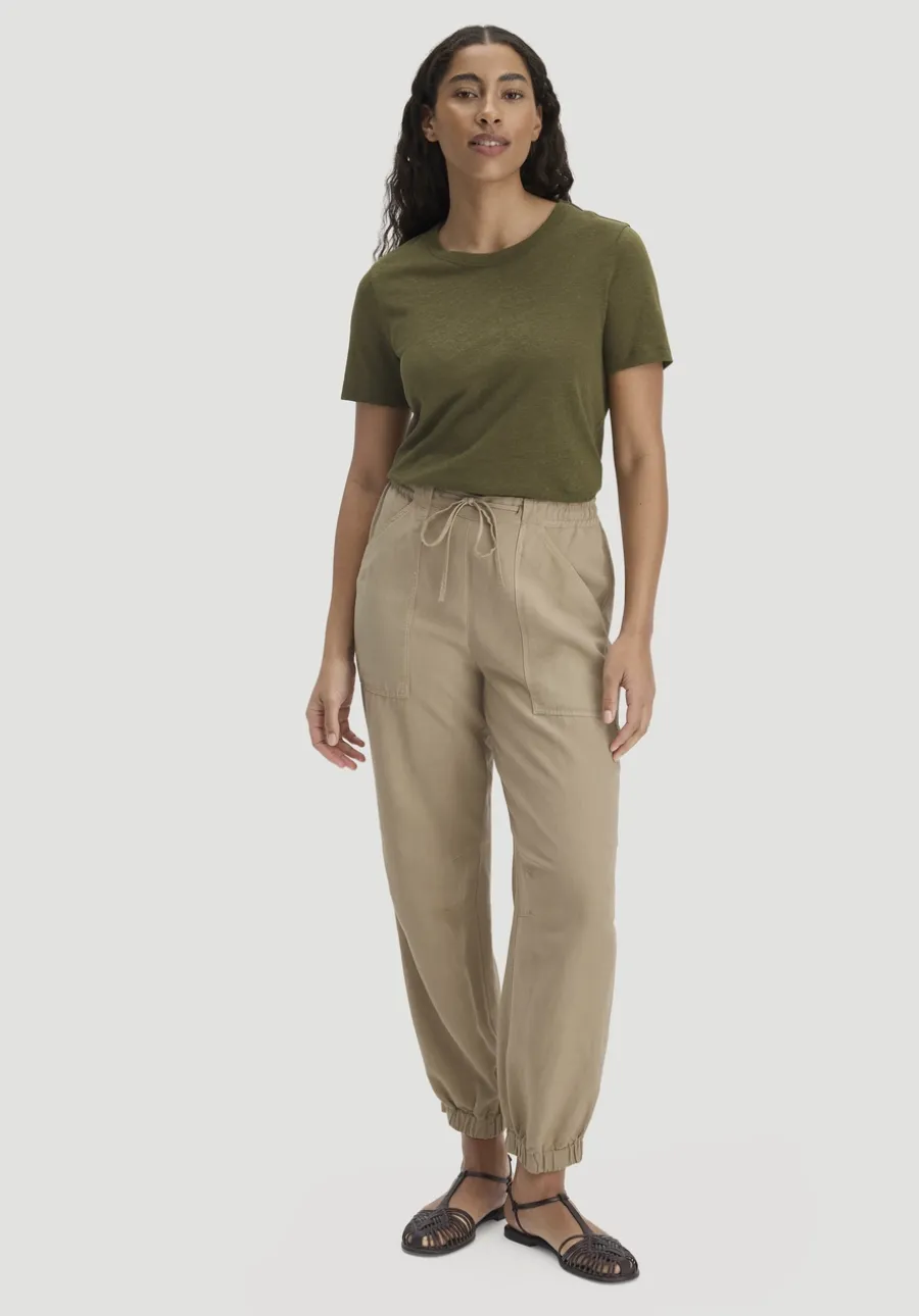 T-Shirt Relaxed aus Leinen und Bio-Baumwolle von hessnatur