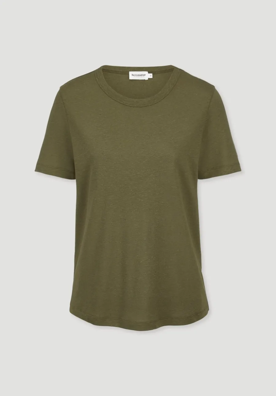 T-Shirt Relaxed aus Leinen und Bio-Baumwolle von hessnatur