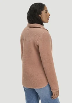 Wollfleece Jacke Regular aus Bio-Merinowolle und Bio-Baumwolle von hessnatur