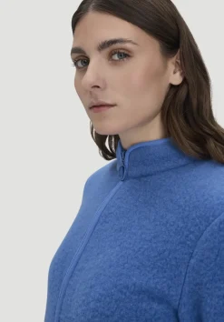 Wollfleece Jacke Regular aus reiner Bio-Merinowolle von hessnatur