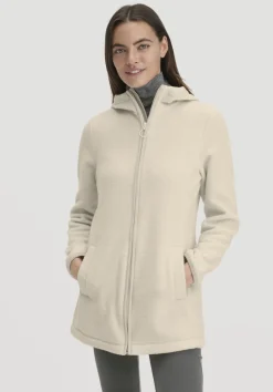 Wollfleece Kapuzen-Jacke Regular aus Bio-Merinowolle und Bio-Baumwolle von hessnatur