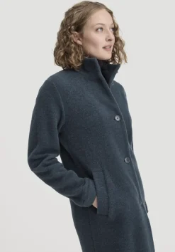 Wollfleece Mantel Regular aus reiner Bio-Merinowolle von hessnatur