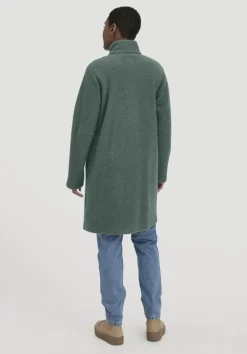 Wollfleece Mantel Regular aus reiner Bio-Merinowolle von hessnatur