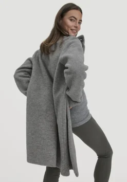 Wollfleece Mantel Regular aus reiner Bio-Merinowolle von hessnatur