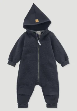 Wollfleece Overall aus Bio-Merinowolle mit Softshell von hessnatur