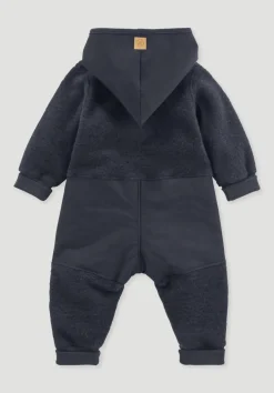 Wollfleece Overall aus Bio-Merinowolle mit Softshell von hessnatur