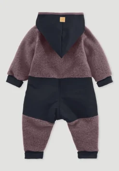 Wollfleece Overall aus Bio-Merinowolle mit Softshell von hessnatur