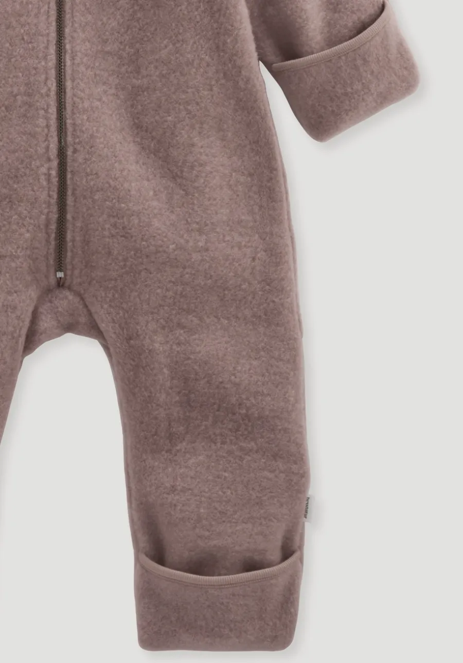 Wollfleece Overall aus reiner Bio-Merinowolle von hessnatur