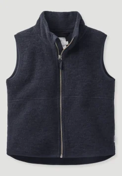 Wollfleece Weste aus reiner Bio-Merinowolle von hessnatur