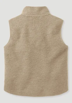 Wollfleece Weste aus reiner Bio-Merinowolle von hessnatur