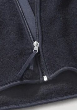 Wollfleece Weste Regular aus reiner Bio-Merinowolle von hessnatur