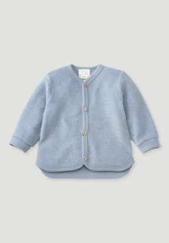 Wollfrottee Jacke aus reiner Bio-Merinowolle von hessnatur