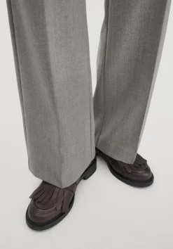 Wollhose Straight Leg Relaxed aus reiner Bio-Merinowolle von hessnatur