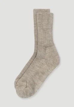 Wollsocke aus reiner Bio-Merinowolle von hessnatur