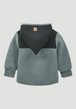 Wollwalk Jacke aus Bio-Merinowolle mit Softshell von hessnatur