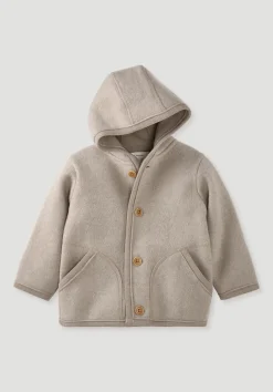Wollwalk Jacke aus reiner Bio-Merinowolle von hessnatur