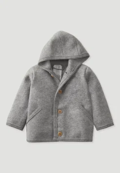 Wollwalk Jacke aus reiner Bio-Merinowolle von hessnatur