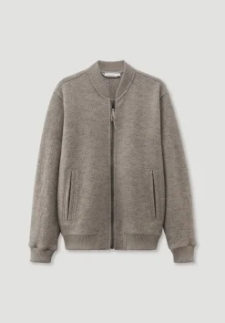 Wollwalk Jacke Relaxed aus reiner Bio-Merinowolle von hessnatur