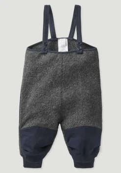 Wollwalk Latzhose aus Bio-Merinowolle mit Nature Shell von hessnatur