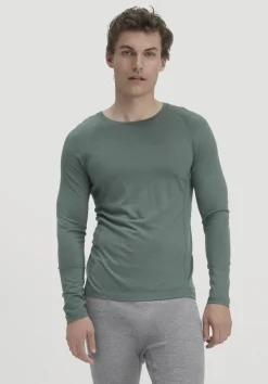 Wool-Silk Longsleeve aus Bio-Merinowolle mit Seide von hessnatur