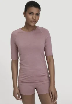 Wool-Silk T-Shirt aus Bio-Merinowolle mit Seide von hessnatur