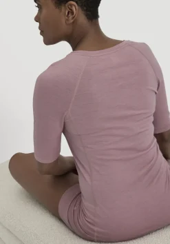 Wool-Silk T-Shirt aus Bio-Merinowolle mit Seide von hessnatur